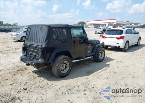 2002 Jeep Wrangler Sport из США, поврежденный, VIN 1J4FA49S32P700831